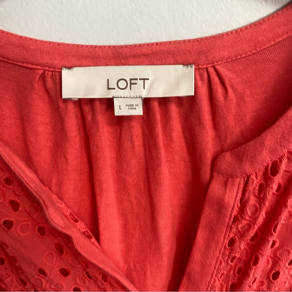 LOFT SLEEVELESS TOP - LARGE - Picture 6 of 7